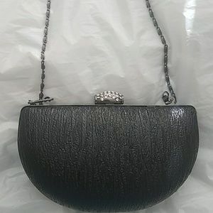 Black and Silver Clutch